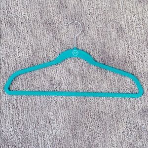 teal felt hangers (set of 35)